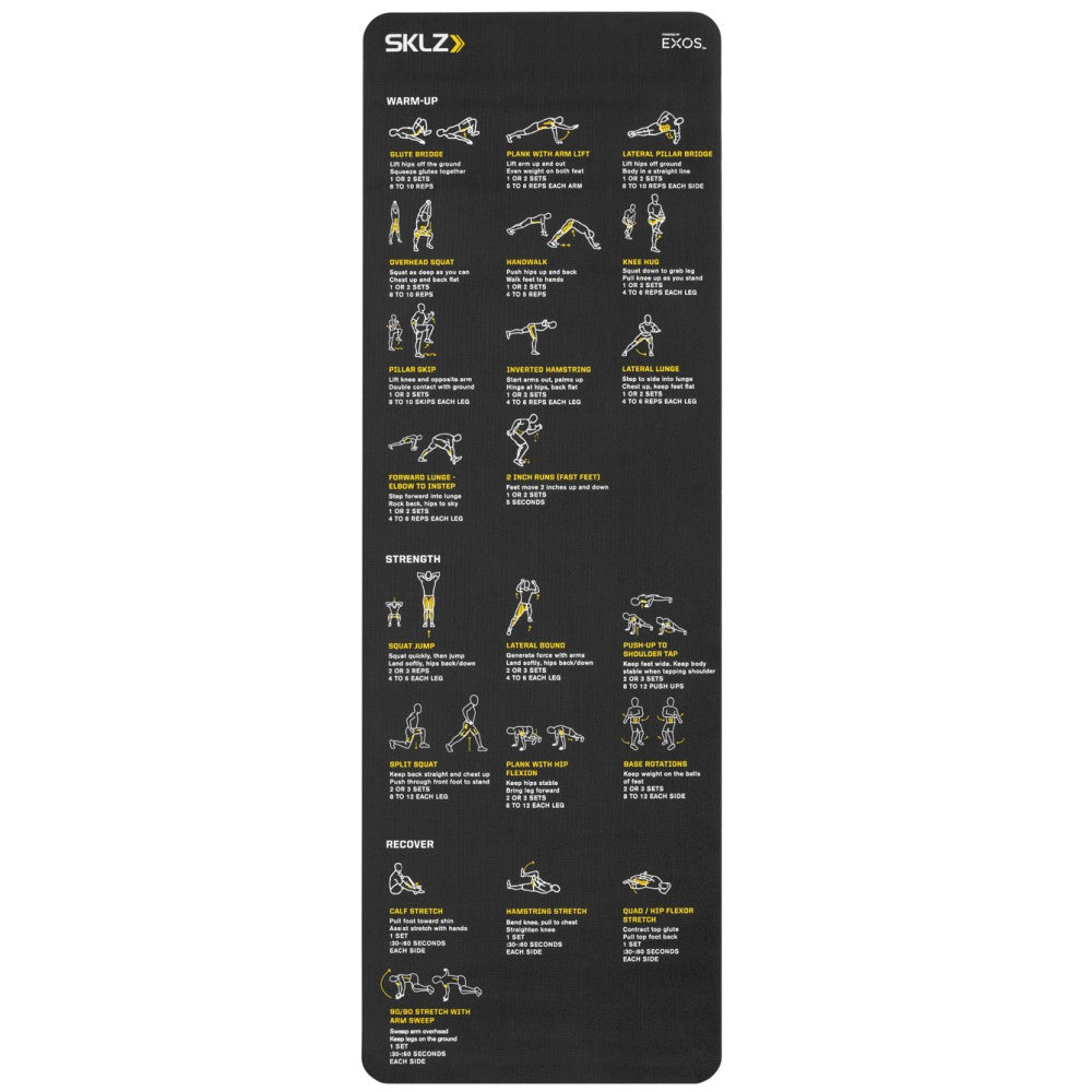 SKLZ Trainer Mat Sport Performance - Træningsmåtte Sort