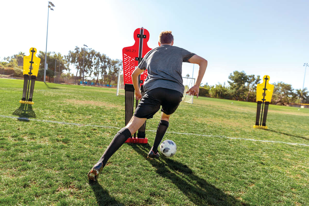 SKLZ Pro Training Soccer Defender Rød